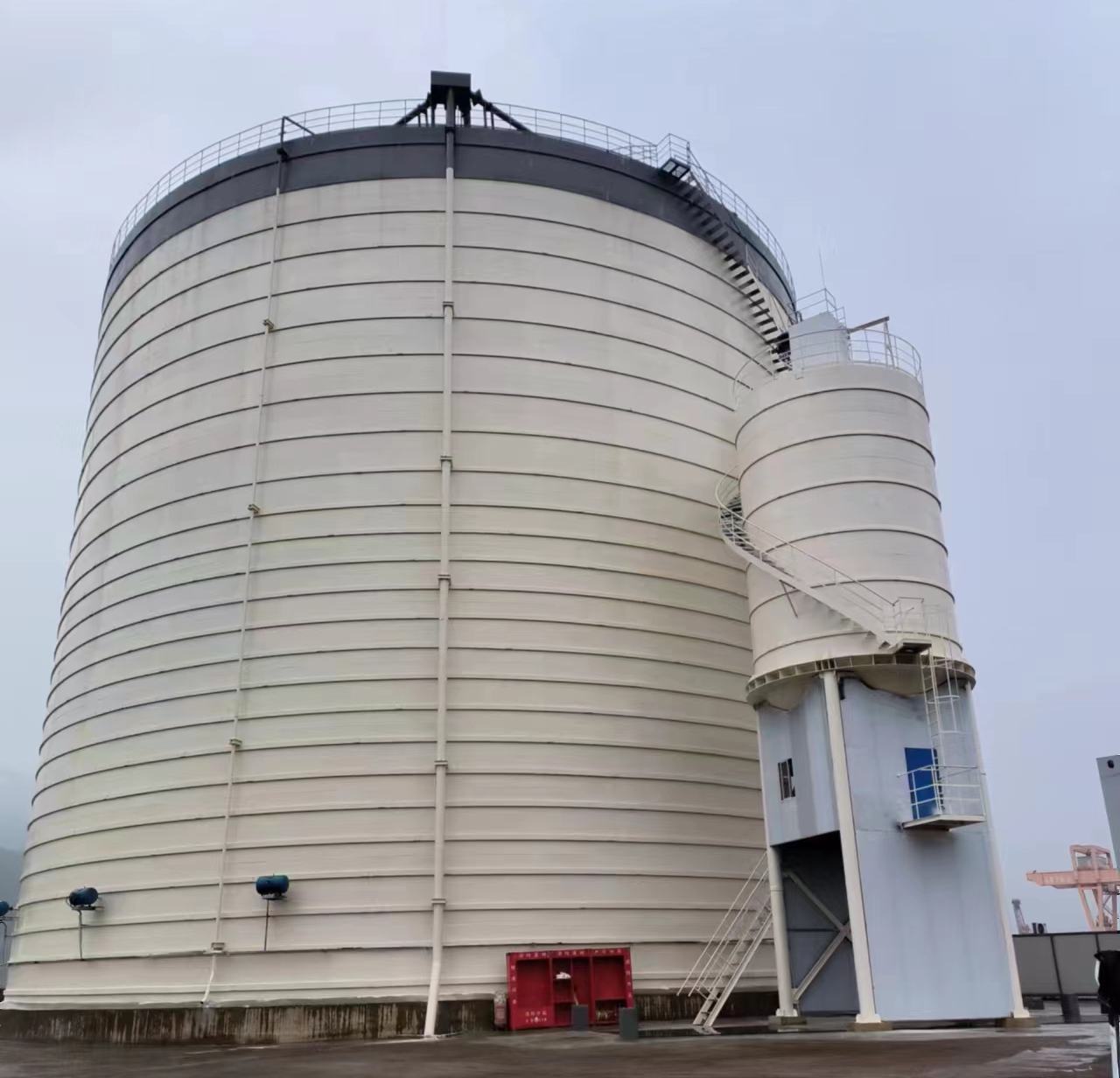 南涧10万吨水泥钢板库