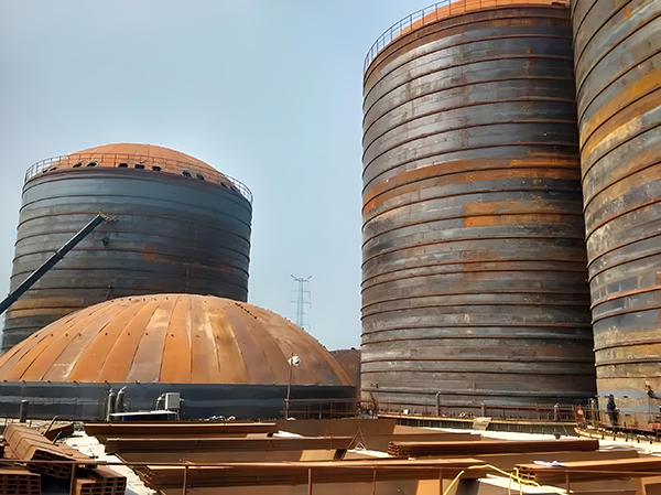 南涧焦粉钢板仓